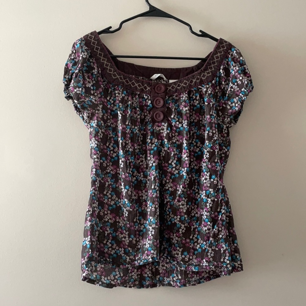 Floral blouse